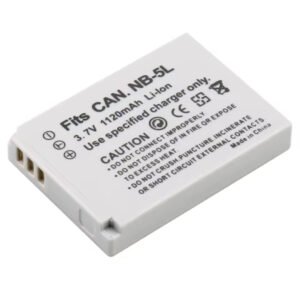 Batterie lithium-ion Canon NB-5L (3,7 V, 1 120 mAh) – Batterie Canon NB-5L