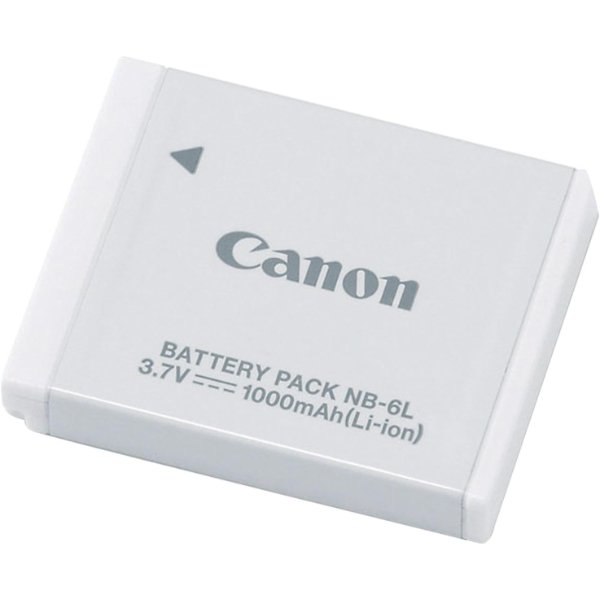 Batterie lithium-ion rechargeable Canon NB-6L (3,7 V, 1000 mAh) – Batterie Canon NB-6L