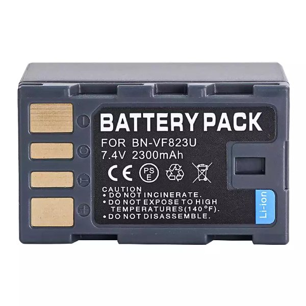 Batterie lithium-ion rechargeable JVC BN-VF823AC – 7,2 V, 2 190 mAh – Batterie JVC BN-VF823AC