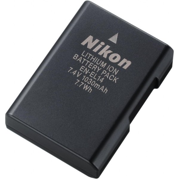 Batterie lithium-ion rechargeable Nikon EN-EL14 (1 030 mAh) – Batterie Nikon EN-EL14