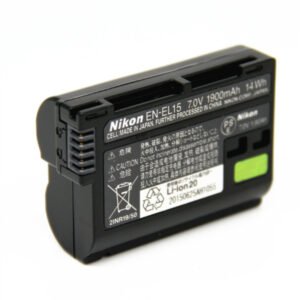 Batterie lithium-ion rechargeable Nikon EN-EL15 (1 900 mAh) – Batterie Nikon EN-EL15