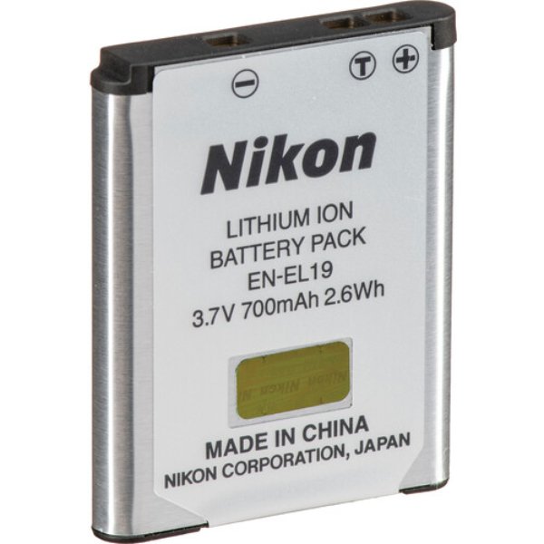 Batterie lithium-ion Nikon EN-EL19 (700 mAh) – Batterie Nikon EN-EL19