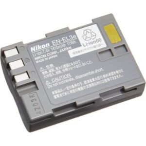 Batterie lithium-ion rechargeable Nikon EN-EL3E (1410 mAh) – Batterie Nikon EN-EL3E