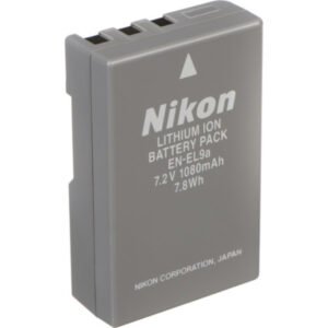 Batterie lithium-ion rechargeable Nikon EN-EL9a – Batterie Nikon EN-EL9a