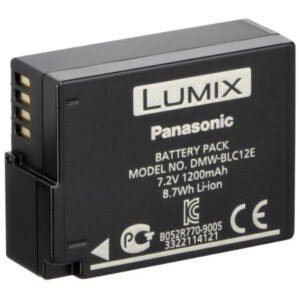 Batterie lithium-ion rechargeable Panasonic DMW-BLC12 (7,2 V, 1 200 mAh) – Batterie Panasonic Lumix DMW-BLC12