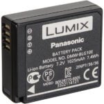 Batterie Li-ion Panasonic DMW-BLG10 pour certains appareils photo Lumix (7,2 V, 1 025 mAh) – Batterie Panasonic Lumix DMW-BLG10