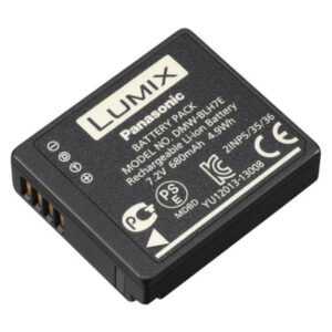 Batterie lithium-ion rechargeable Panasonic DMW-BLH7 (7,2 V, 680 mAh) – Batterie Panasonic Lumix DMW-BLH7E