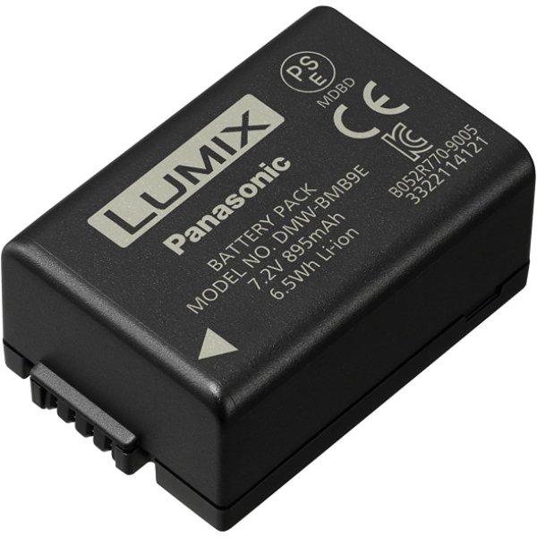 Batterie lithium-ion Panasonic DMW-BMB9 (7,2 V, 895 mAh) – Batterie Panasonic Lumix DMW-BMB9