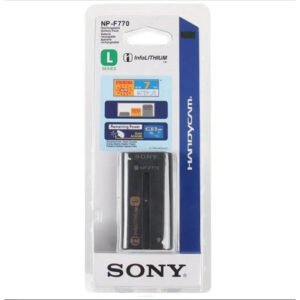 Batterie lithium-ion Sony NP-F770 série L (7,2 V, 4 400 mAh) – Batterie Sony L NP-F770