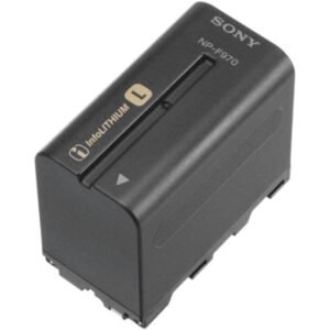 Batterie lithium-ion Sony NP-F970 série L (6 600 mAh) – Batterie Sony L NP-F970