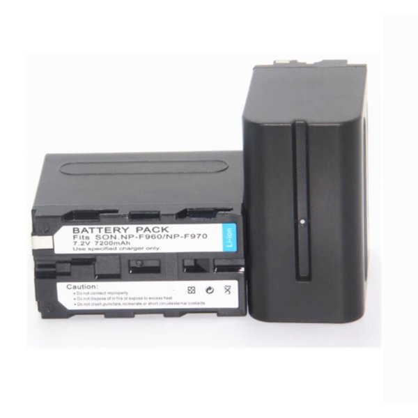 Batterie lithium-ion Sony NP-F970, série L (7,2 V, 6 600 mAh) – Batterie Sony L NP-F970
