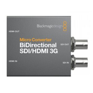 Micro convertisseur Bidirectionnel SDI vers HDMI 3G – Blackmagic Micro Converter Bidirectionnal SDI to HDMI 3G