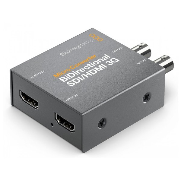 Micro convertisseur Bidirectionnel SDI vers HDMI 3G – Blackmagic Micro Converter Bidirectionnal SDI to HDMI 3G