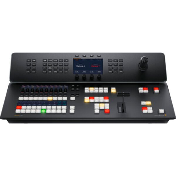 Mélangeur de production en direct Ultra HD avec 8 entrées 12G-SDI, 10 sorties aux 12G-SDI – Blackmagic ATEM Television Studio 4K8