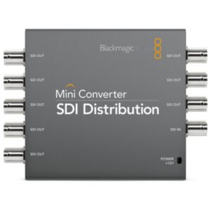 Mini convertisseur SDI / Mini Distributeur SDI 1×8 pour les signaux SD-SDI, HD-SDI et – Blackmagic Mini Converter SDI Distribution
