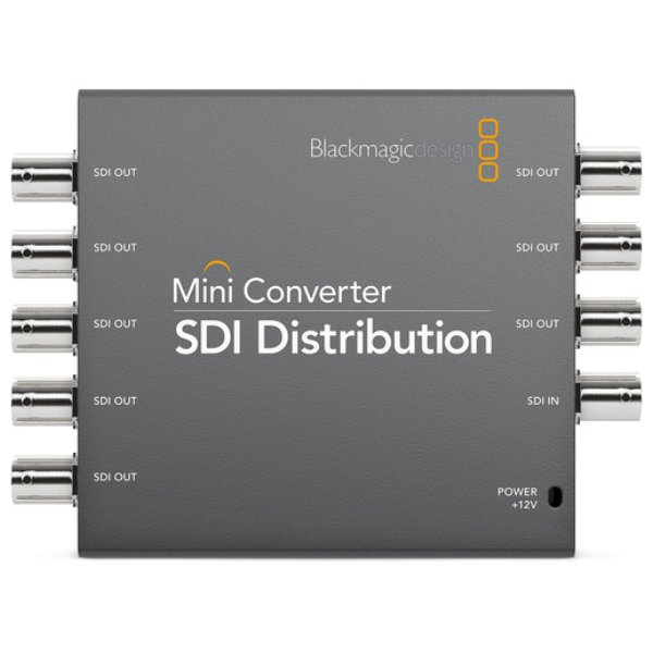Mini convertisseur SDI / Mini Distributeur SDI 1×8 pour les signaux SD-SDI, HD-SDI et – Blackmagic Mini Converter SDI Distribution