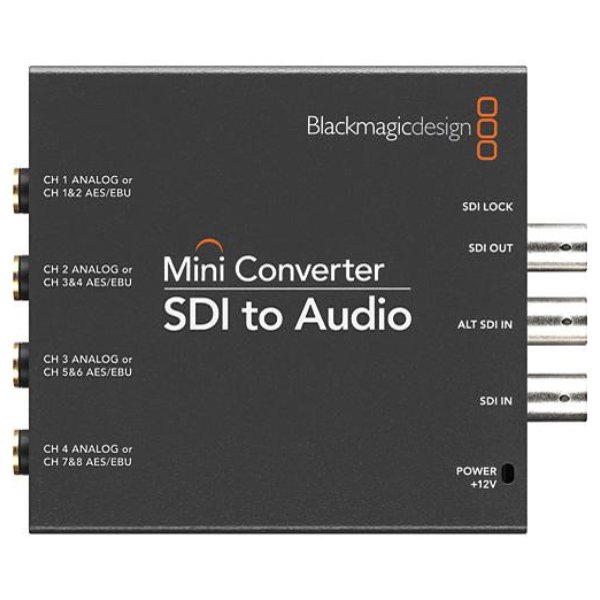 Mini convertisseur SDI vers Audio – Blackmagic Mini Converter SDI to Audio