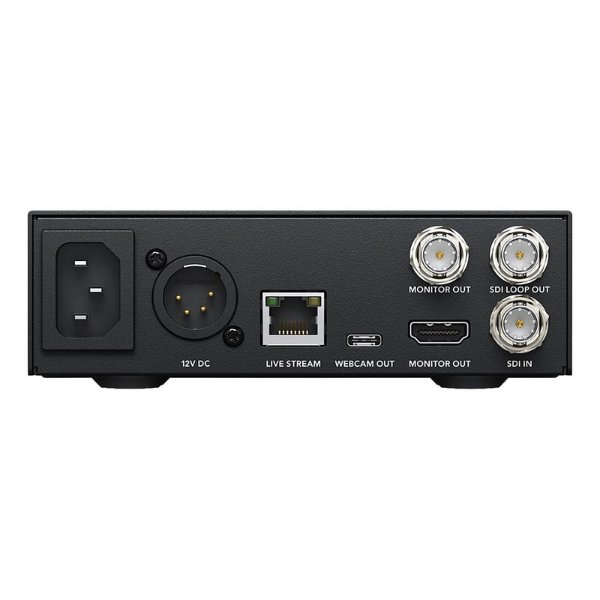 Solution de Streaming compacte 4K avec port USB-C, port Ethernet, 12G-SDI et HDMI 2.0 – Blackmagic Web Presenter 4K