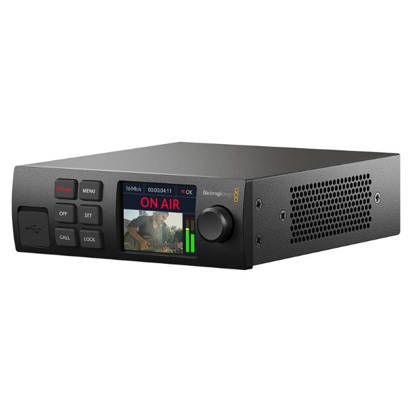 Solution de Streaming compacte HD avec port USB-C, port Ethernet, 12G-SDI et HDMI 2.0 – Blackmagic Web Presenter HD