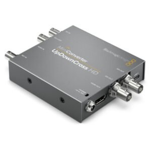 Micro convertisseur vidéo SD ou HD en n’importe quel autre format vidéo SD ou HD – Blackmagic Mini Converter UpDownCross HD