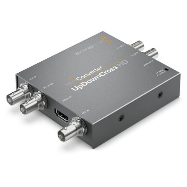 Micro convertisseur vidéo SD ou HD en n’importe quel autre format vidéo SD ou HD – Blackmagic Mini Converter UpDownCross HD