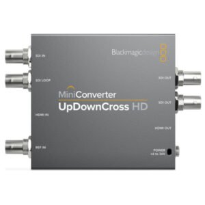 Micro convertisseur vidéo SD ou HD en n’importe quel autre format vidéo SD ou HD – Blackmagic Mini Converter UpDownCross HD