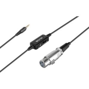 Câble micro BOYA XLR vers prise TRRS 3,5 mm – BOYA BY-BCA6