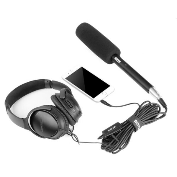 Câble micro BOYA XLR vers prise TRRS 3,5 mm – BOYA BY-BCA6