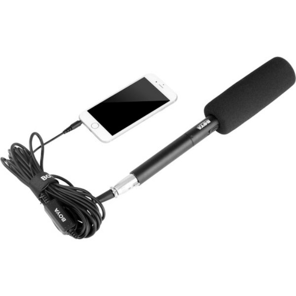 Câble micro BOYA XLR vers prise TRRS 3,5 mm – BOYA BY-BCA6