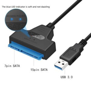 Câble Adaptateur USB 3.0 Vers SATA 2.5″ SSD-HDD – R SCAR RS-USBSATA