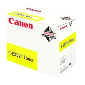 Toner Canon C-EXV21 Jaune (14000 Pages à 5%) – Canon C-EXV21 – Jaune (Original)