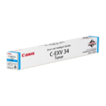 Toner Canon C-EXV34 Cyan (16000 Pages à 5%) – Canon C-EXV34 – Cyan (Original)