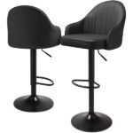 Chaise Tabouret Réglable Pivotante avec Repose-pieds – Chaise Tabouret CC-6006
