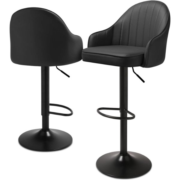 Chaise Tabouret Réglable Pivotante avec Repose-pieds – Chaise Tabouret CC-6006