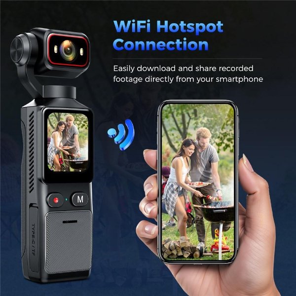 Caméra de poche 4K L19