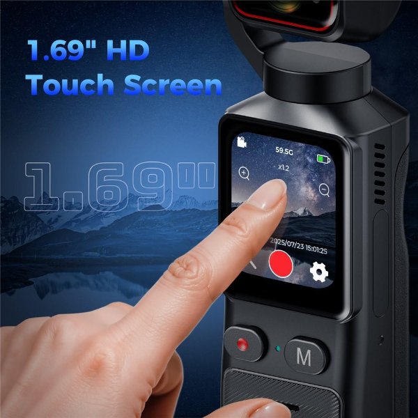 Caméra de poche 4K L19
