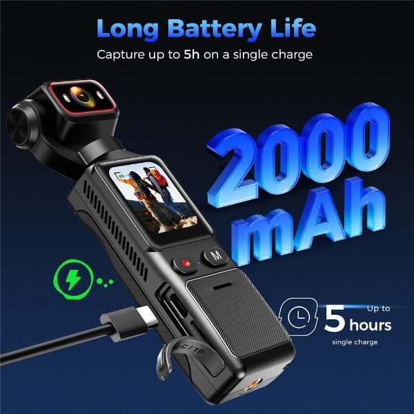 Caméra de poche 4K L19