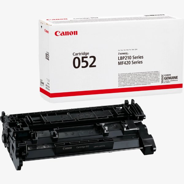 Toner Canon 052 Noir (3100 pages à 5%) – Canon 052 – Noir (Original)