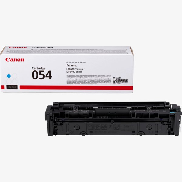 Toner Canon 054 Cyan (1200 pages à 5%) – Canon 054 – Cyan (Original)