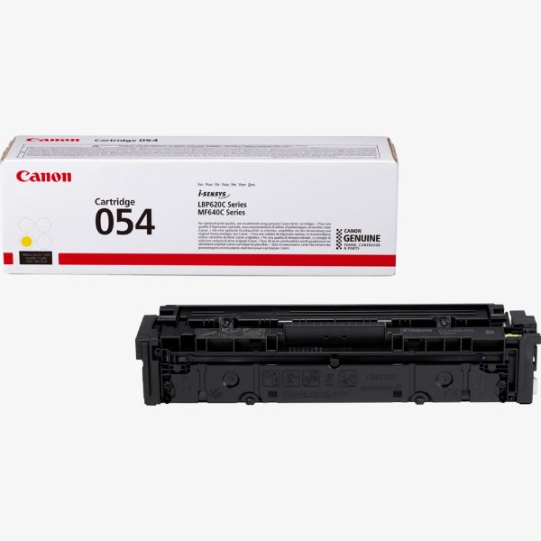 Toner Canon 054 Jaune (1200 pages à 5%) – Canon 054 – Jaune (Original)
