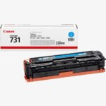 Toner Canon 731 Cyan (1500 pages à 5%) – Canon 731 – Cyan (Original)