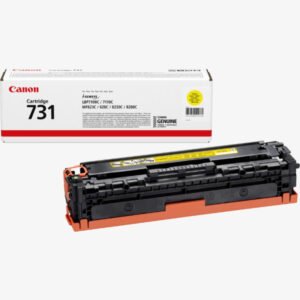 Toner Canon 731 Jaune (1500 pages à 5%) – Canon 731 – Jaune (Original)