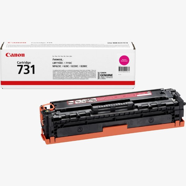 Toner Canon 731 Magenta (1500 pages à 5%) – Canon 731 – Magenta (Original)