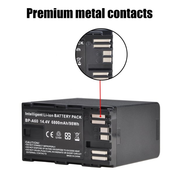 Batterie Canon BP-A60 pour EOS C300 Mark II, C200 et C200B – Batterie Canon BP-A60