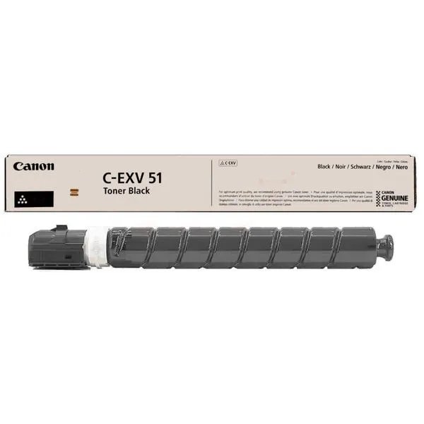 Toner Canon C-EXV51 Noir (69 000 pages à 5%) – Canon C-EXV 51 – Noir (Original)