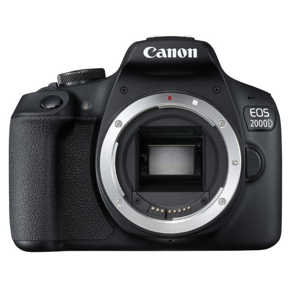 Appareil Photo Reflex Numérique 24.1 MP – Ecran LCD 3″ – Vidéo Full HD – Wi-Fi – NFC + – Canon EOS 2000D + EF-S 18-55 mm DC III