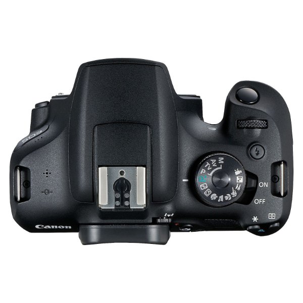 Appareil Photo Reflex Numérique 24.1 MP – Ecran LCD 3″ – Vidéo Full HD – Wi-Fi – NFC + – Canon EOS 2000D + EF-S 18-55 mm DC III