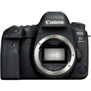 Appareil Photo Reflex Numérique 26.2 MP – Ecran tactile orientable 3″ – Vidéo Full HD 60p – Canon EOS 6D Mark II