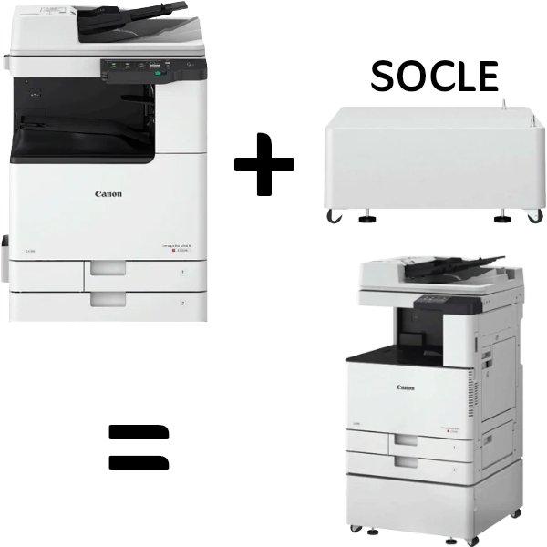 Photocopieur Multifonction laser Noir Et Blanc A3 et A4 + Chargeur (Sans Socle et Toner) – Canon imageRUNNER iR2930i