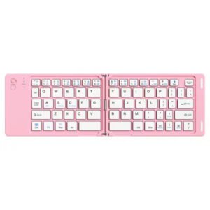 Mini clavier sans fil portable pliable et rechargeable, compatible Bluetooth pour – Clavier pliable Bluetooth B028T